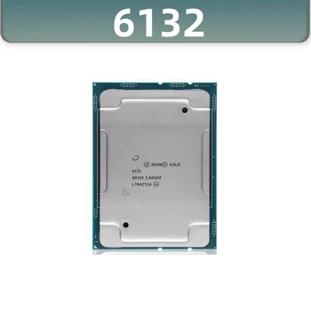 Xeon ZLATO 6132 SR3J3 GOLD6132 Procesor 19.25 M Cache, 2.60 GHz, 14-jadrá 140W CPU LGA3647